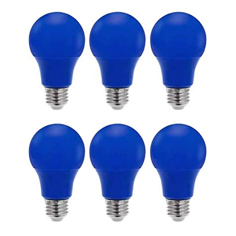 6Pcs LED Color Light Bulbs 40W Equivalent Light Bulbs with E27 Medium Base - Walmart.com ...