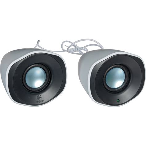 Logitech Z110 Analog Stereo Speakers 980-000522 B&H Photo Video