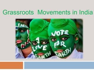 History of Environmental Grassroots movement | PPT