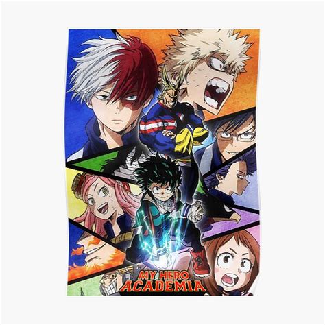 My Hero Academia Posters - My Hero Academia (Boku no Hero Academia) Mha ...