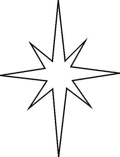 How To Make A Bethlehem Star - Manuel Silver's Coloring Pages