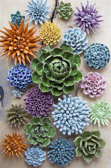 Image result for ceramic coral | Ceramic flowers, Ceramic wall flowers ...