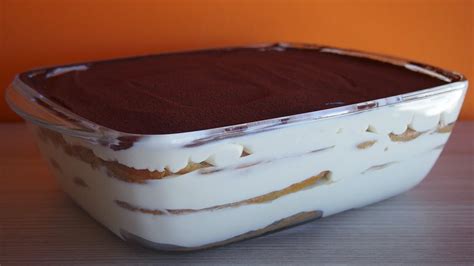 Tiramisu (Sin Huevo) en 5 minutos | Receta Facil - YouTube