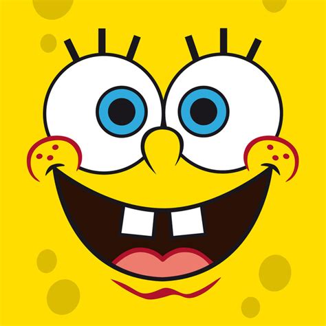 SpongeBob Face Art Print by Julien Tremeau | Society6