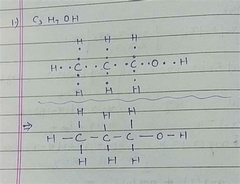 C3h7oh Lewis Structure