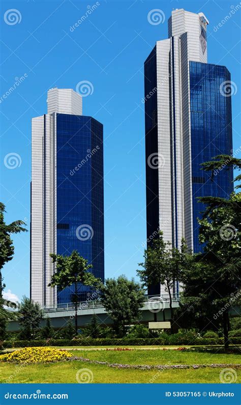 Modern Buildings in Istanbul, Turkey Editorial Image - Image of park, tourist: 53057165