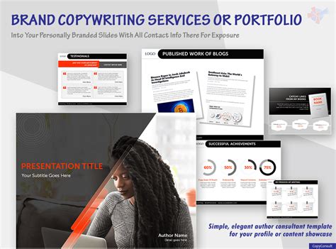 CopyConsult | Your Content Portfolio Template - VizInspire