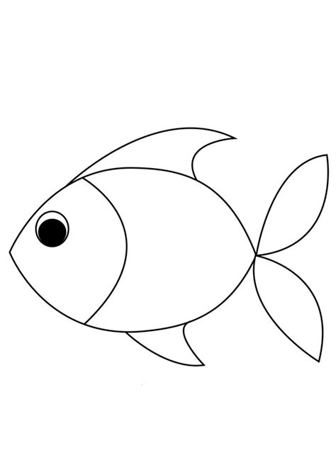 Coloring Pages | Fish Coloring Sheet for Kids