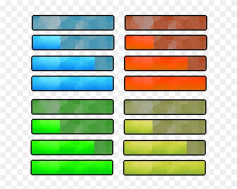 Health Bar Pixel Art Maker - Health Bar PNG - FlyClipart