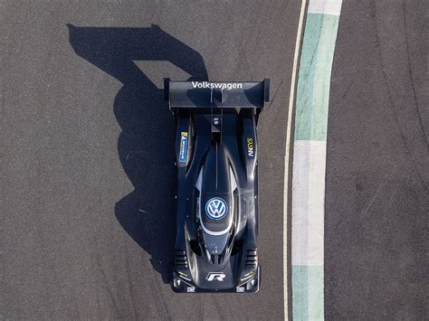 HD wallpaper: Black Volkswagen Race Car On Track, aerial shot, bird's ...