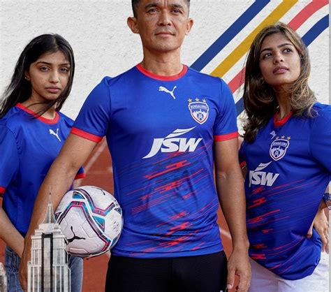 New Bengaluru FC Jersey 2022-23 | Bangalore ISL Home & Away Kits 22-23 ...