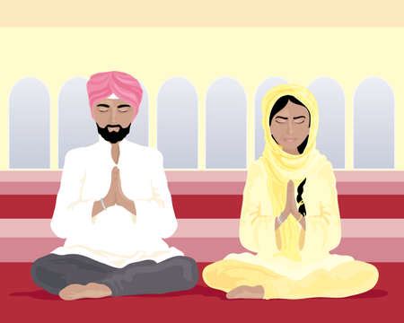 Vector of an illustration of a sikh man - ID:14020042 - Royalty Free Image - Stocklib