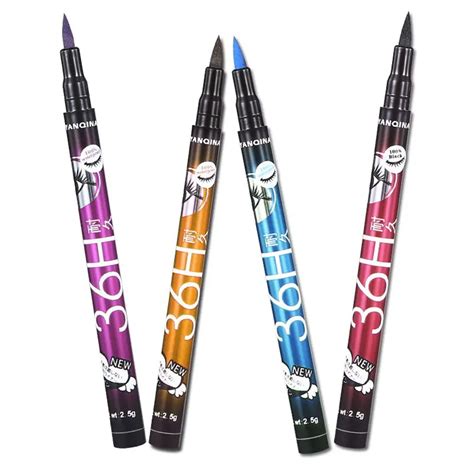 1PC Pro Eyeliner Pencil Black/Brown/Purple/Blue Waterproof Long lasting ...