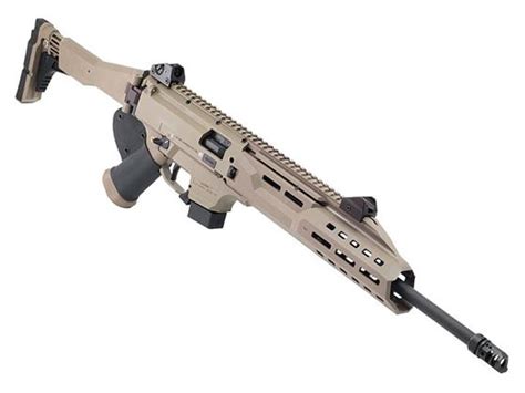 CZ Scorpion EVO 3 S1 Carbine 9mm 16" FDE - Factory CA Featureless For Sale - CZ USA Firearms