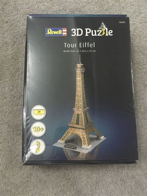 Eiffel Tower Puzzle 3d Revell 00200 Gift for sale online | eBay