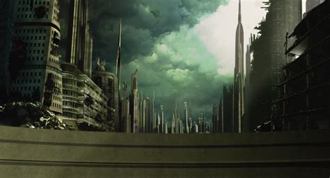 Destroyed city matte painting by Zabander on DeviantArt