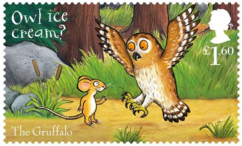 Gruffalo stamps revealed by Royal Mail - All About Stamps