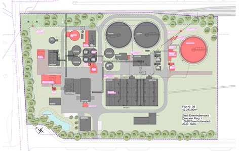 Planning of a wastewater treatment plant for the Lang paper mill in Ettringen