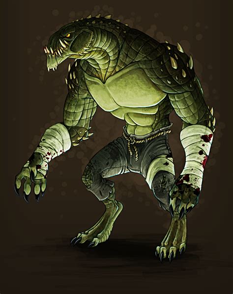 Killer Croc v2 by Zercon on DeviantArt