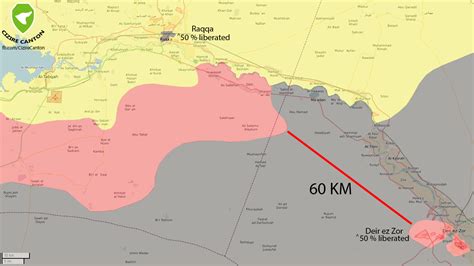 August 4, 2017 | Raqqa & Deir ez Zor map update : syriancivilwar