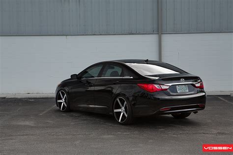 Black Hyundai Sonata Renovated with Exterior Additions — CARiD.com Gallery