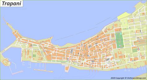 Trapani Map | Italy | Discover Trapani with Detailed Maps