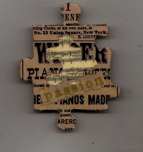 Altered Puzzle Piece 2 | This is a piece within a piece that… | Flickr