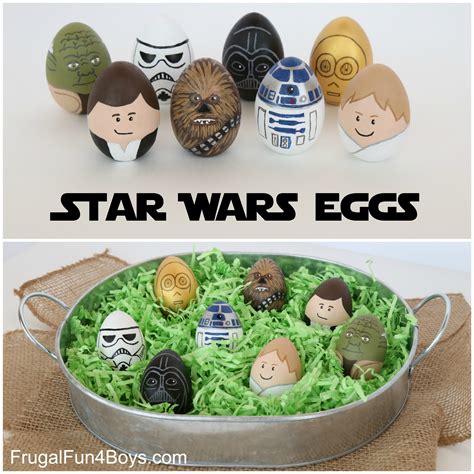 Star Wars Easter Eggs - Frugal Fun For Boys and Girls