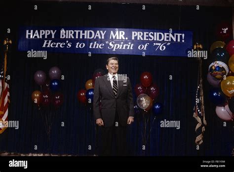 Ronald reagan birthday hi-res stock photography and images - Alamy