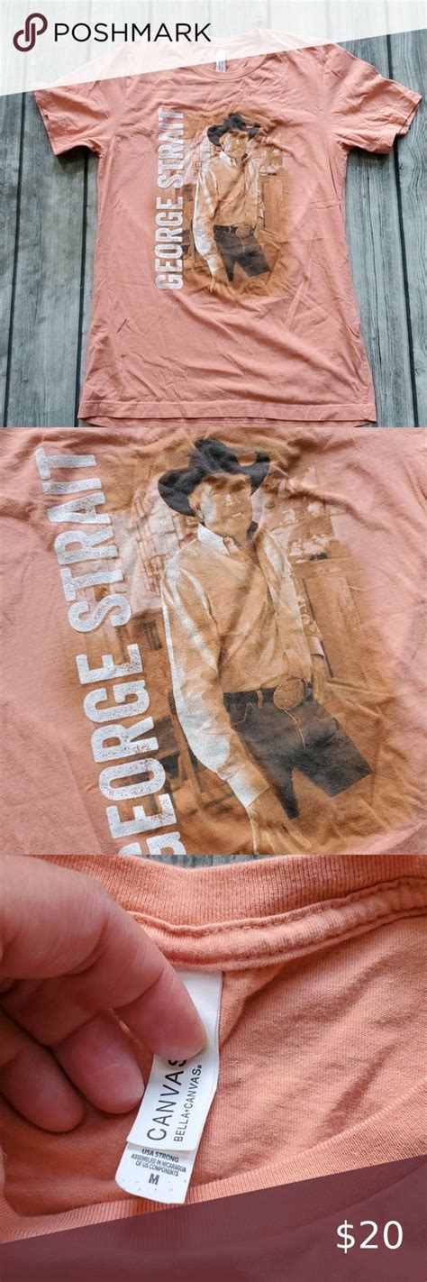 George Strait Concert Tshirt Size Medium | Concert tshirts, American ...