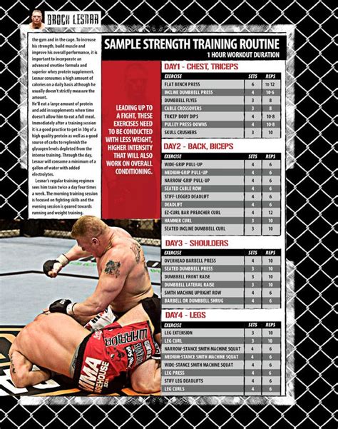 Brock Lesnar (UFC) training | Exercises | Pinterest | Strength, MMA and Training