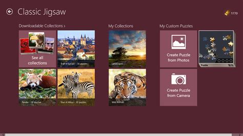 Microsoft Jigsaw Screenshots for Windows Apps - MobyGames