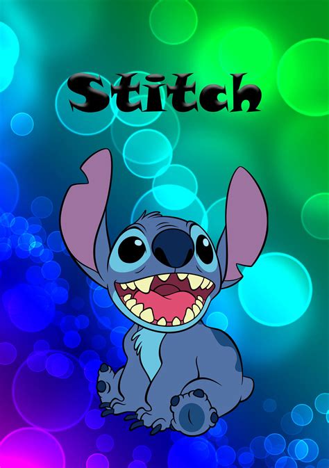 Download Elated Cute Disney Stitch Wallpaper | Wallpapers.com