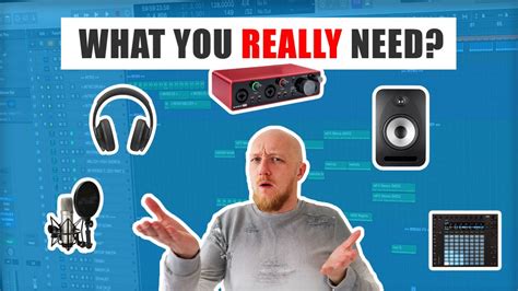 Music production equipment for beginners - what you REALLY need