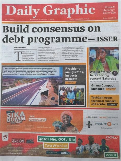 Newspapers headlines: Wednesday, December 7, 2022 - Prime News Ghana