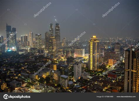 Jakarta Indonesia July 2023 Urban Skyline Night Hdr Image – Stock Editorial Photo © mehdi33300 ...