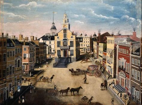 Файл:Old State House and State Street, Boston 1801.jpg – Уикипедия