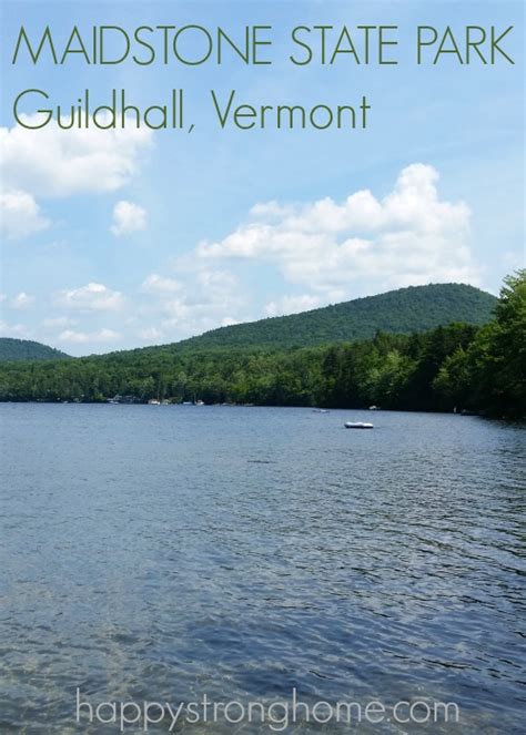 Camping at Maidstone Lake, Vermont #travelwithkids - Happy Strong Home