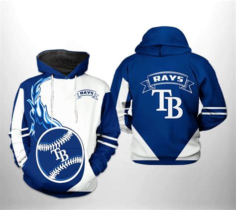 Tampa Bay Rays MLB Classic 3D Printed Hoodie/Zipper Hoodie