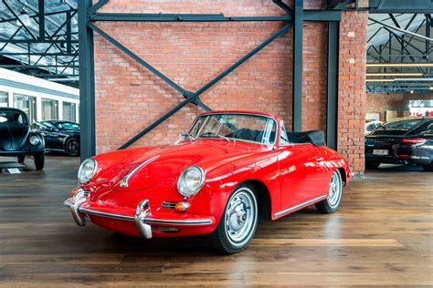 Porsche 356 red cabriolet (3) - Richmonds - Classic and Prestige Cars ...