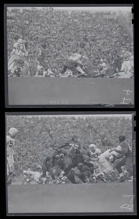 1946 S.F. 49ers v. L.A. Dons AAFC Football Original Negatives (23 negs)