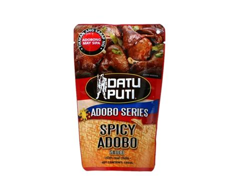 Adobo Series Spicy Datu Puti 180ml | CLT Enterprise