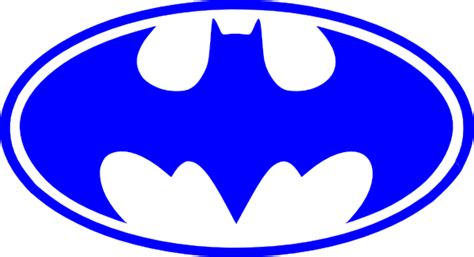 Blue Batman Logo - LogoDix