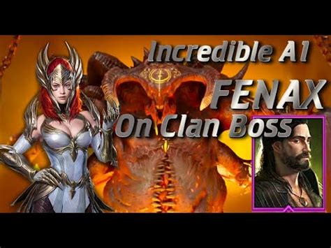 Unkillable, , Fenax All in One I Raid Shadow Legends - YouTube