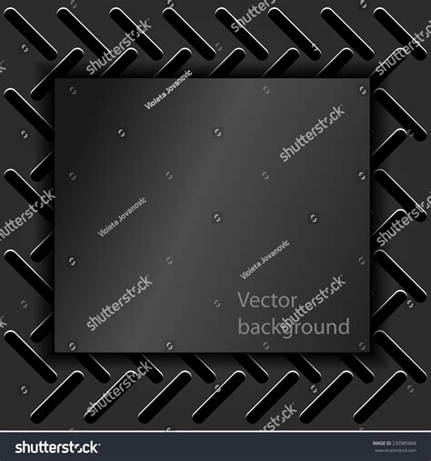 Metal Texture Grid Background Template Design Stock Vector (Royalty ...