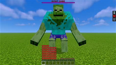 Aku Jadi MUTANT ZOMBIE Di Minecraft PE !! - YouTube