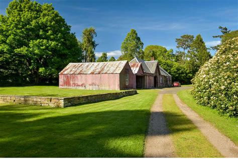 A castle with four cottages for sale in Scotland