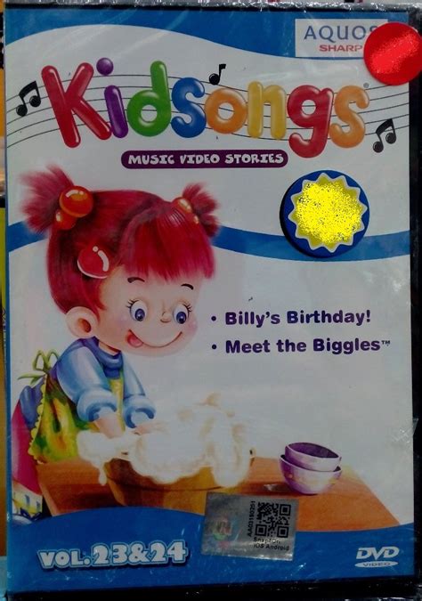 DVD Kidsongs Music Video Stories Vol.23&24 English Sub Region All