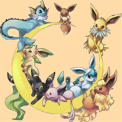 The Different Evolutions Of Eevee | sincovaga.com.br - Clip Art Library