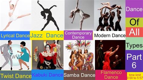 Dances Of All Types Part6 | dances: Lyrical,Jazz,Contemporary,Modern,Twist ,kabuki,samba ...